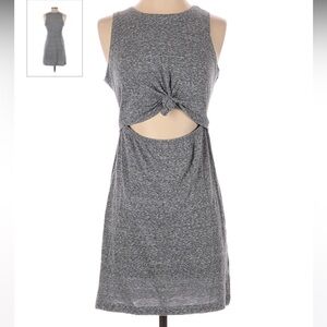 Aerie Lightweight Tie Front Cut Out Mini Dress/Cover Up - XS